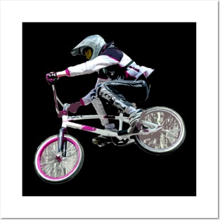 bmx mtb fmx Posters and Art